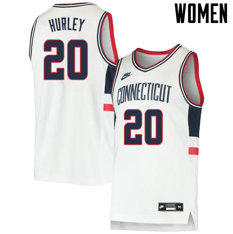 2021 Women #20 Andrew Hurley Uconn Huskies College Basketball Jerseys Sale-Throwback - Click Image to Close